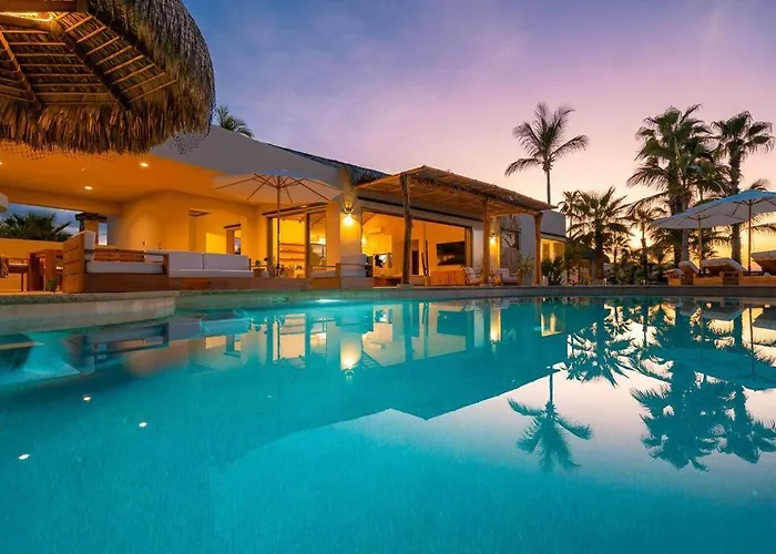 Villa Onda Beachfront Luxury Estate Next To Four Seasons Costa Palmas