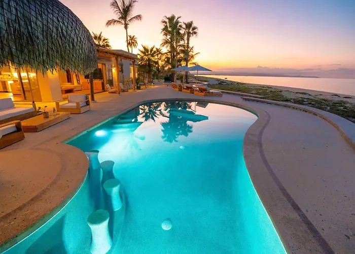 Villa Onda Beachfront Luxury Estate Next To Four Seasons Costa Palmas